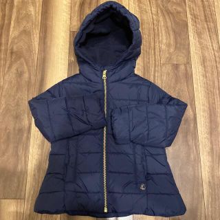 プチバトー(PETIT BATEAU)の美品♡プチバトー✳︎中綿入りナイロンジャケット♡95cm✳︎3ans(ジャケット/上着)