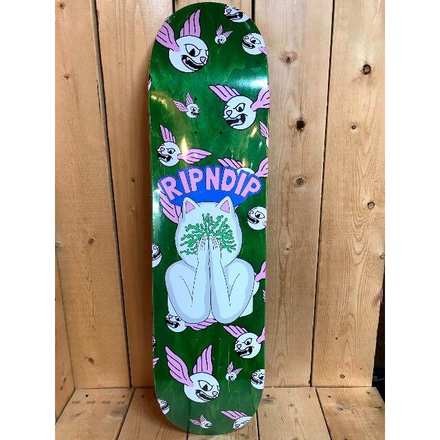 【SALE！】RipNDip Overthinking Board8.0　猫 スポーツ/アウトドアのスポーツ/アウトドア その他(スケートボード)の商品写真