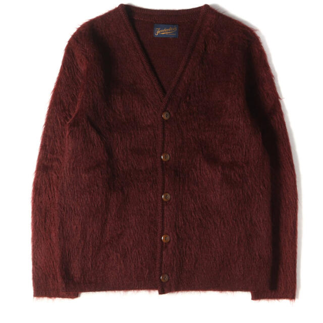 TENDERLOIN T-MOHAIR CARDIGAN Sサイズ　ボルドーカーディガン