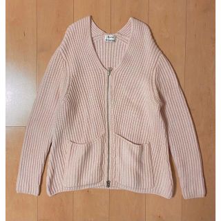 お値下げ‼️Acne Studios カーディガン　モヘア　パウダーピンク