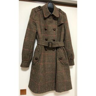 バーバリーブルーレーベル(BURBERRY BLUE LABEL)のバーバリーブルーレーベルコート　38(ロングコート)