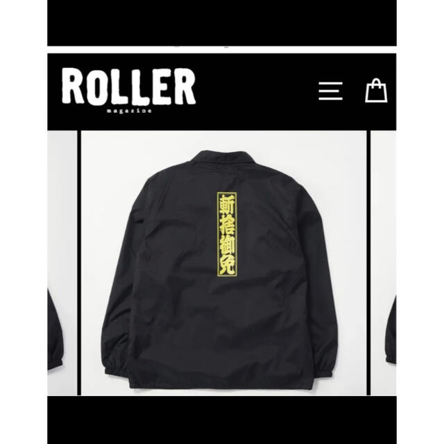 roller magazine 斬捨御免　コーチジャケット　XL 黒