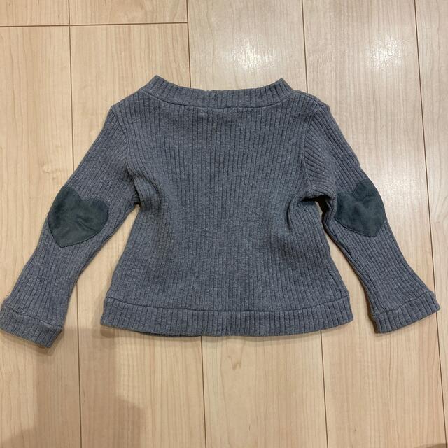 GLOBAL WORK(グローバルワーク)のキッズ　セットアップ　セーター　スカート キッズ/ベビー/マタニティのキッズ服女の子用(90cm~)(ニット)の商品写真