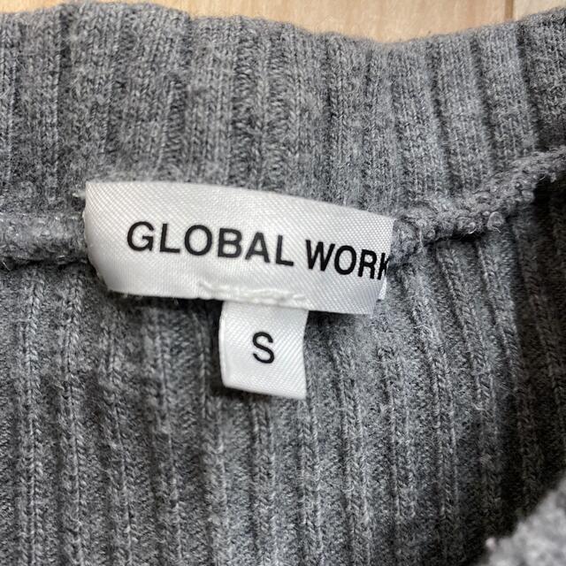 GLOBAL WORK(グローバルワーク)のキッズ　セットアップ　セーター　スカート キッズ/ベビー/マタニティのキッズ服女の子用(90cm~)(ニット)の商品写真