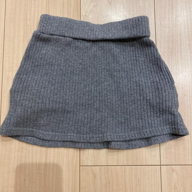 GLOBAL WORK(グローバルワーク)のキッズ　セットアップ　セーター　スカート キッズ/ベビー/マタニティのキッズ服女の子用(90cm~)(ニット)の商品写真