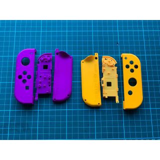 ジョイコン  ハウジング　シェル　パープル　オレンジ　switch スイッチ(その他)