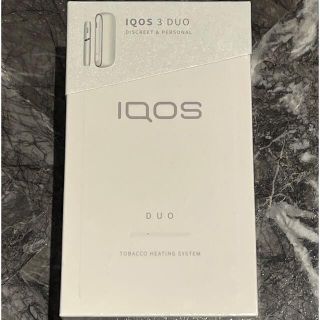 アイコス(IQOS)のiQOS3 DUO  アイコス3 デュオ　本体　ウォームホワイト　白　新品未開封(タバコグッズ)