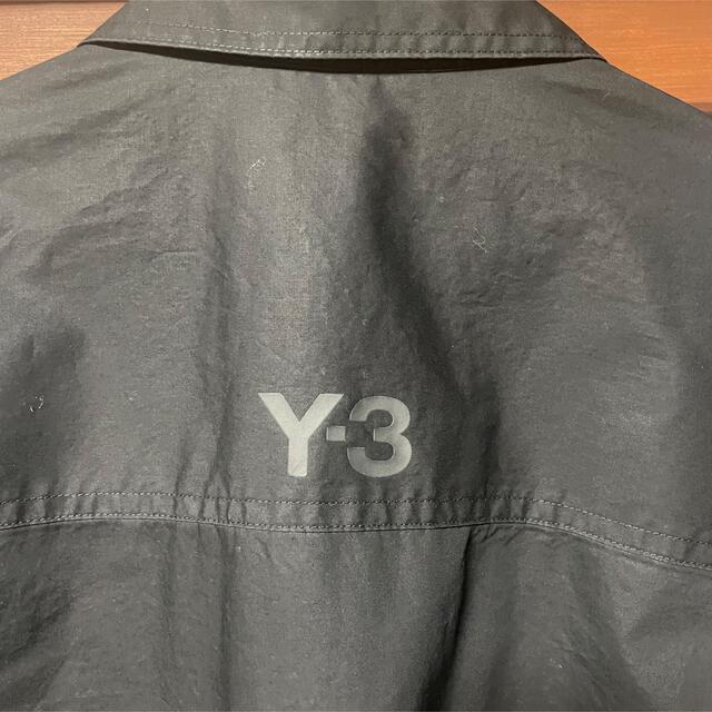 【タグあり】Y3 テックオーバーロングシャツコート（S）