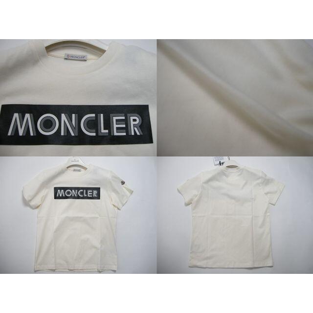 MONCLER - キッズ12A(レディースS)モンクレール□BOX LOGO Tシャツ MONCLER - キッズ12A(レディースS)モンクレール□BOX LOGO Tシャツ