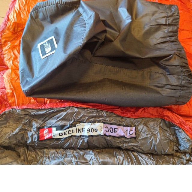 THE NORTH FACE(ザノースフェイス)のNorth Face 未使用寝袋　224cm x 81cm スポーツ/アウトドアのアウトドア(寝袋/寝具)の商品写真