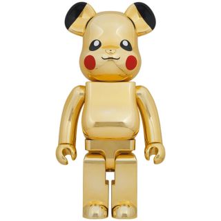 メディコムトイ(MEDICOM TOY)のBE@RBRICK ピカチュウ GOLD CHROME 1000%(その他)