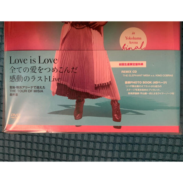 【新品未開封 初回生産】THE TOUR OF MISIA LOVE BEBOP エンタメ/ホビーのDVD/ブルーレイ(ミュージック)の商品写真