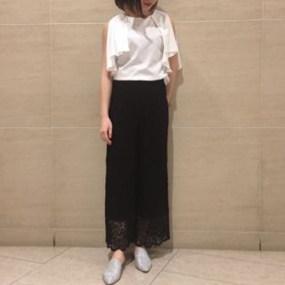 新品♡フレイアイディー レース ロングパンツ♡