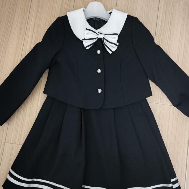 入学式卒業式　ワンピースジャケットセット キッズ/ベビー/マタニティのキッズ服女の子用(90cm~)(ドレス/フォーマル)の商品写真