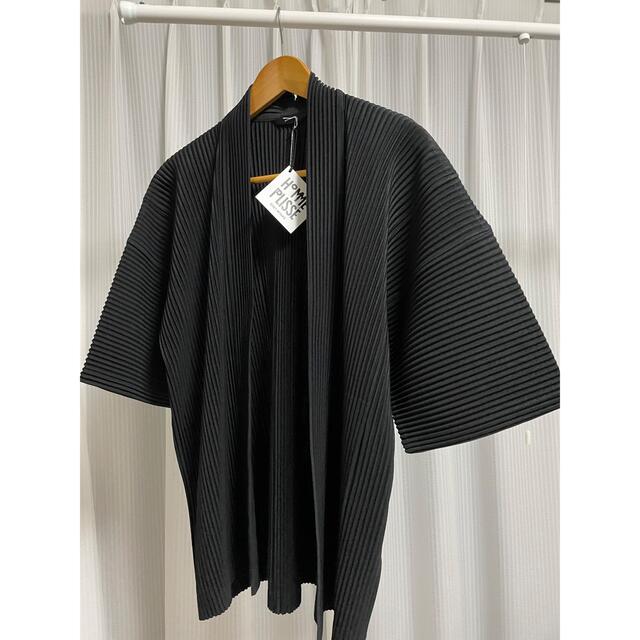 ISSEY MIYAKE(イッセイミヤケ)のHOMME PLISSE ISSEY MIYAKE ジャケット　ブラック メンズのジャケット/アウター(その他)の商品写真