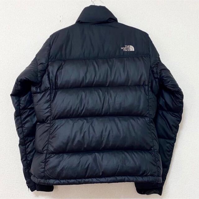 THE NORTH FACE(ザノースフェイス)の【美品】ノースフェイス ヌプシ ダウンジャケット レディースMサイズ ブラック メンズのジャケット/アウター(ダウンジャケット)の商品写真