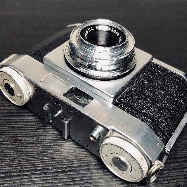フィルムカメラOLYMPUS WIDE 1:3.5 f=3.5cm