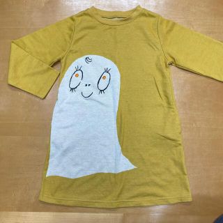 グラニフ(Design Tshirts Store graniph)のおばけのラーバン　キッズジャガードワンピース(ひざ丈ワンピース)