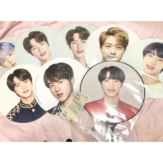 BTS ジン うちわ 熱販売