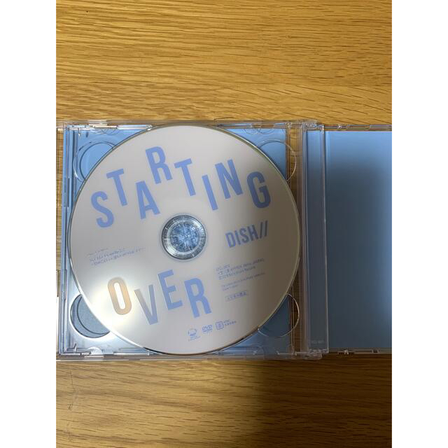 DISH// starting over 初回限定盤A 2