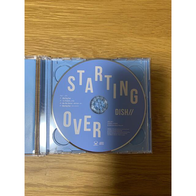 DISH// starting over 初回限定盤A 3