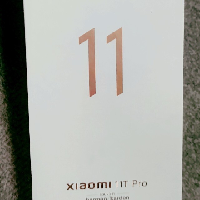 スマートフォン/携帯電話Xiaomi 11T Pro Celestial Blue 新品未使用