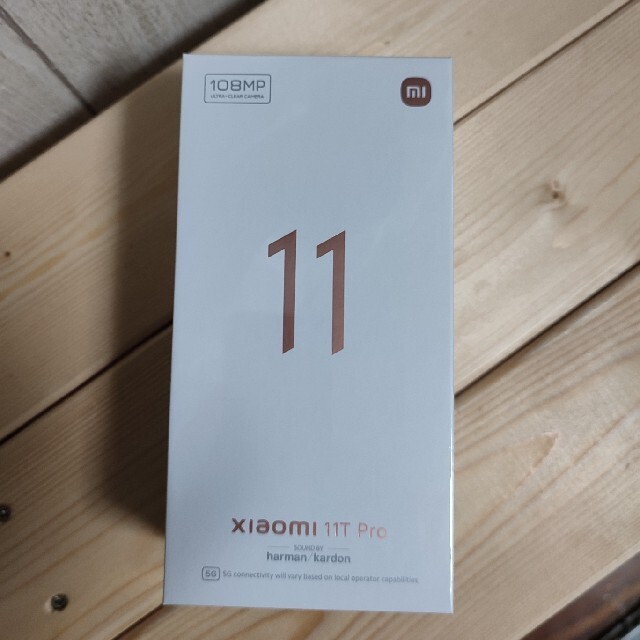 激安アウトレット!】 11T Xiaomi - ANDROID Pro 128GB ムーンライト