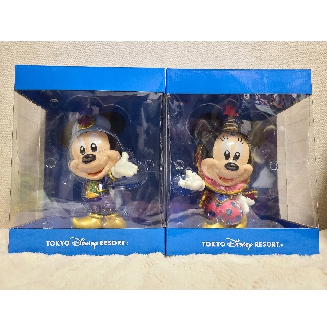 Disney(ディズニー)のアブーズバザール ミッキー&ミニー フィギアセット エンタメ/ホビーのおもちゃ/ぬいぐるみ(キャラクターグッズ)の商品写真