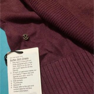 ルルレモン(lululemon)のルルレモン　タートルネックチュニック ワンピース(ニット/セーター)