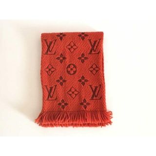 ルイヴィトン(LOUIS VUITTON)の美品 ルイヴィトン マフラー LV エシャルプ ロゴマニア モノグラム オリアン(マフラー/ショール)