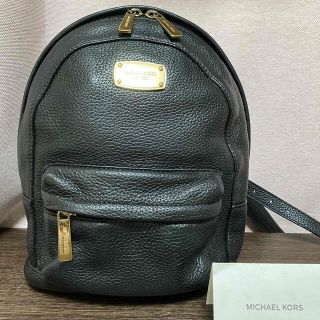 マイケルコース(Michael Kors)のマイケルコース  ミニリュック　黒(リュック/バックパック)