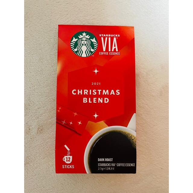 Starbucks Coffee(スターバックスコーヒー)のスターバックス VIA クリスマス ブレンド  食品/飲料/酒の飲料(コーヒー)の商品写真