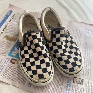 ヴァンズ(VANS)のVANS スリッポン チェッカー(スニーカー)