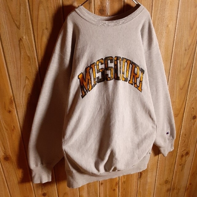 90s USA製 チャンピオン リバースウィーブ カレッジ スウェット XXL