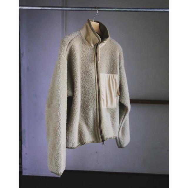 YOKE 19AW 3G BRITISH KNIT FLEECE BLOUSON 返品可 63.0%OFF 