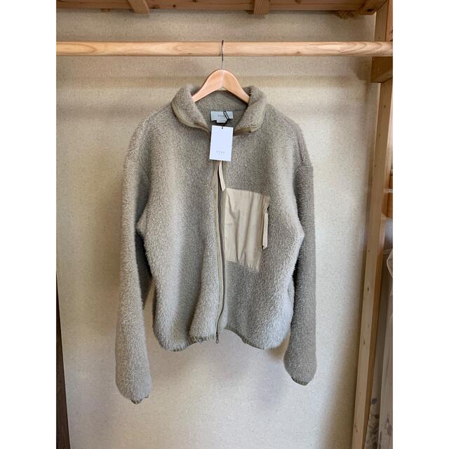 SUNSEA(サンシー)のYOKE 19AW 3G BRITISH KNIT FLEECE BLOUSON メンズのジャケット/アウター(ブルゾン)の商品写真