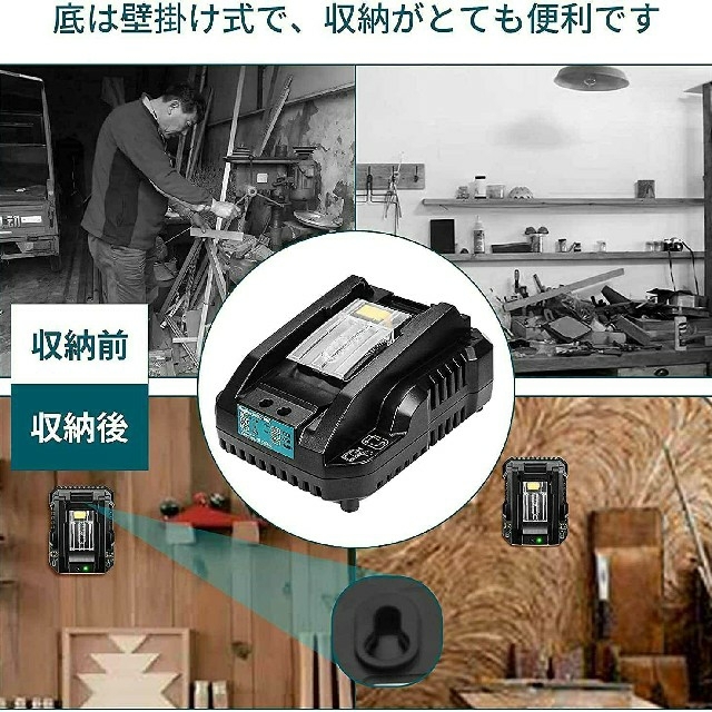 Makita(マキタ)の新品マキタ18v互換バッテリー、互換ブロアー、互換充電器のセット  スポーツ/アウトドアの自転車(工具/メンテナンス)の商品写真