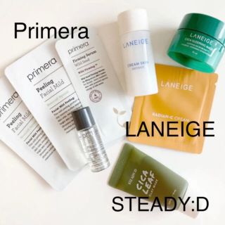 アモーレパシフィック(AMOREPACIFIC)のLANEIGE  Primera  STEADY:D スキンケアサンプル(サンプル/トライアルキット)