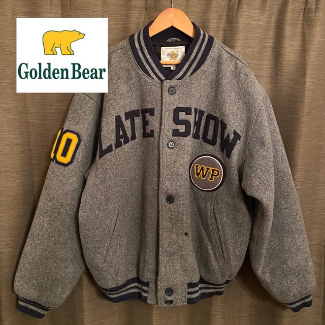 Golden Bear(ゴールデンベア)の【古着】goldenbear 70s スタジャン キルティング ワッペン  メンズのジャケット/アウター(スタジャン)の商品写真