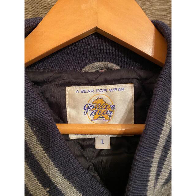 Golden Bear(ゴールデンベア)の【古着】goldenbear 70s スタジャン キルティング ワッペン  メンズのジャケット/アウター(スタジャン)の商品写真