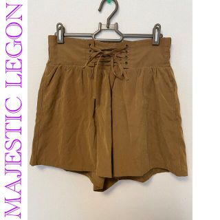 マジェスティックレゴン(MAJESTIC LEGON)のMAJESTIC LEGON▸︎▹︎フレアパンツ　F(ショートパンツ)