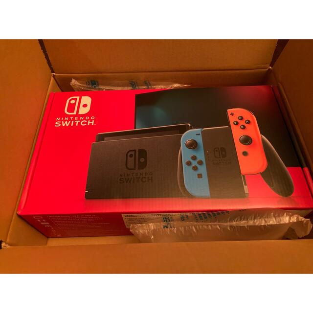 新品未開封ニンテンドースイッチ本体 ネオンブルー/ネオンレッド