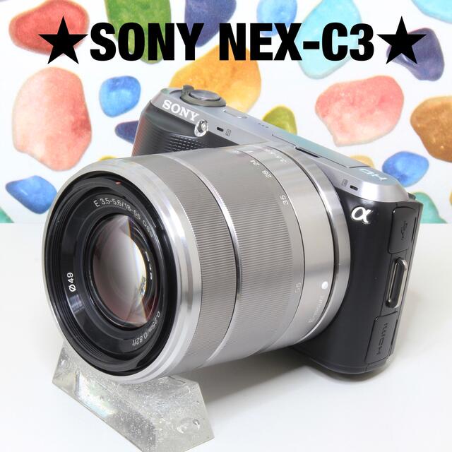 豊富な限定SALESONY - ❤️SONY α NEX-C3 ☆ショット数少 ☆付属品多数 ...