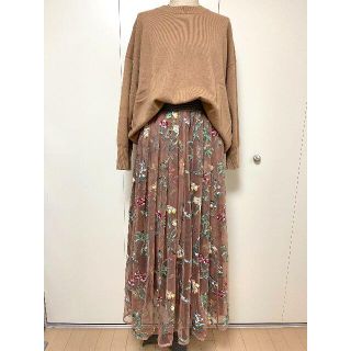 VIVIENNE TAM - VIVIENNE TAM チュール刺繍スカートの通販 by