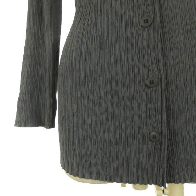 ISSEY カーディガン 長袖 無地 Mの通販 by ベクトル ラクマ店|イッセイミヤケならラクマ MIYAKE - イッセイミヤケ ISSEY MIYAKE プリーツ お得