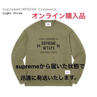 シュプリーム(Supreme)の★新品未使用★送料込み★Supreme × WTAPS★Crewneck★M★(スウェット)