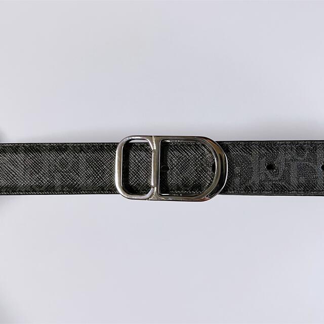 DIOR HOMME(ディオールオム)のDior Homme "CD" Oblique Leather Belt メンズのファッション小物(ベルト)の商品写真