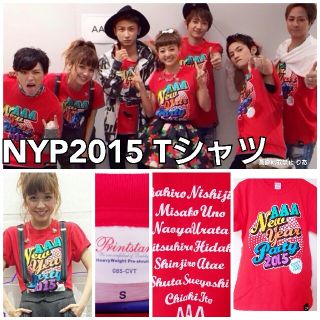 トリプルエー(AAA)の【商品説明欄必読】 AAA NYP 2015 10thアニバーサリーTシャツ(ミュージシャン)