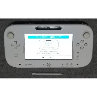 ウィーユー(Wii U)の訳あり WII U ゲームパッド(家庭用ゲーム機本体)