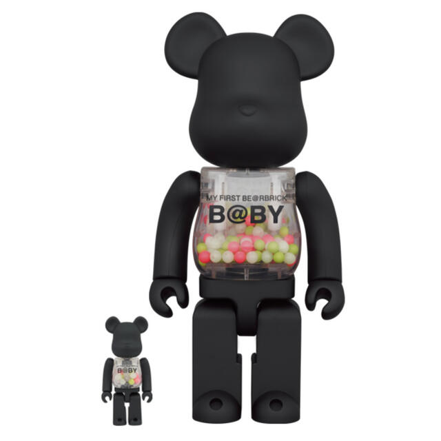 MEDICOM TOY(メディコムトイ)のMY FIRST BE@RBRICK B@BY MATT BLACK 400% エンタメ/ホビーのフィギュア(その他)の商品写真